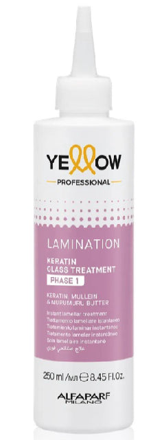YELLOW KERATIN GLASS TREATMENT PHASE 1 250ML