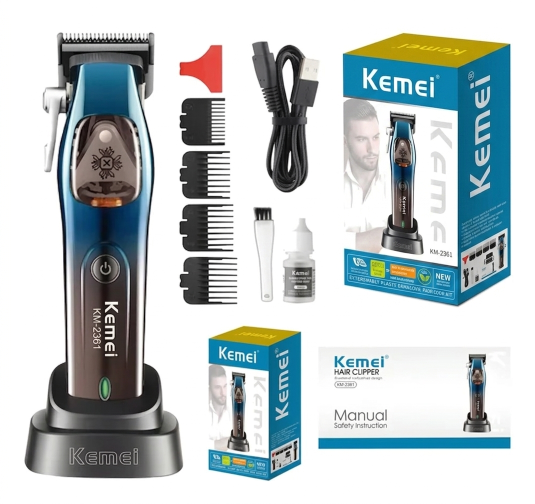 KEMEI MAQUINA CORTADORA DE CABELLO MOTOR MAGNETICO