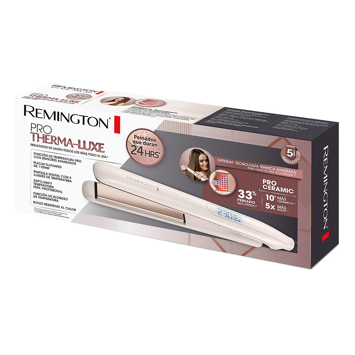 SPECTRUM REMINGTON ESTILIZADOR PRO THERMA-LUXE