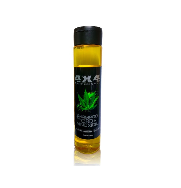 4x4 PROFESIONAL SHAMPOO CON CBD + MINOXIDIL