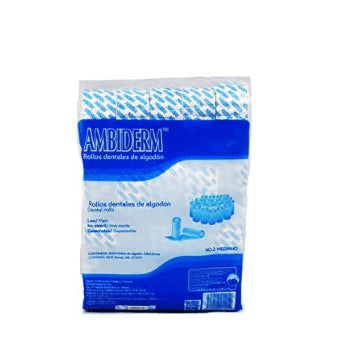 AMBIDERM ROLLOS DENTALES DE ALGODON 1000PZ