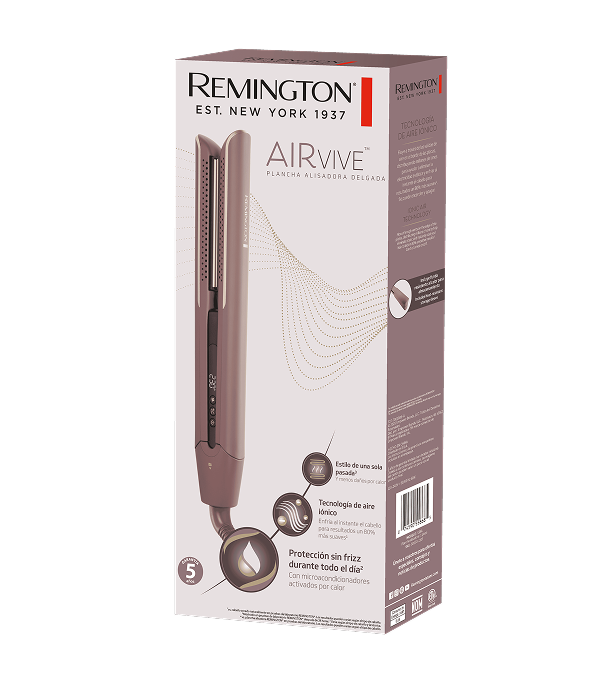 SPECTRUM REMINGTON PLANCHA ALISADORA DELGADA AIR VIVBE