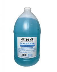4X4 GEL ANTIBACTERIAL COMBO GALON Y 500ML
