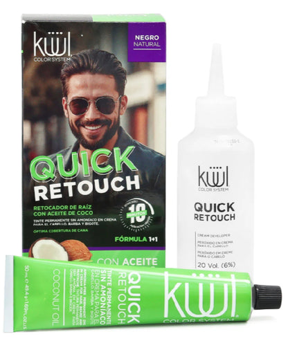 KUUL QUICK RETOUCH NEGRO NATURAL