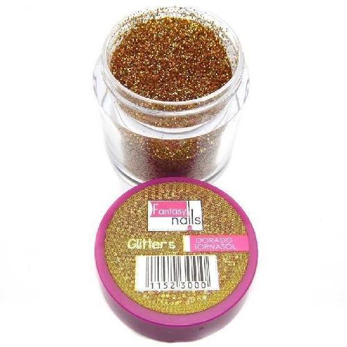FANTASY NAILS GLITTER #23 DORADO TORNASOL