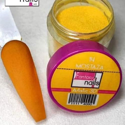 FANTASY NAILS ACRICOLOR AMARILLO MOSTAZA #11