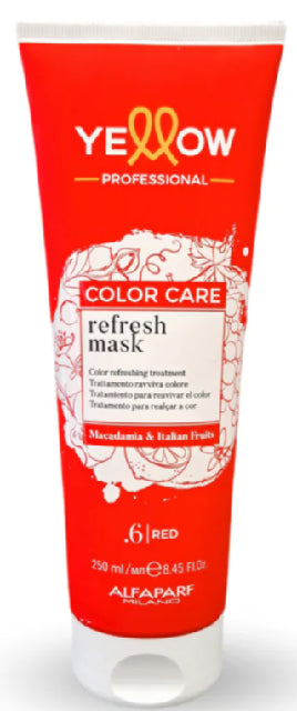 YELLOW COLOR CARE REFRESH MASK .6 RED 250ML