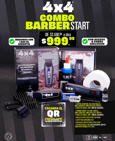 4X4 COMBO BARBER START