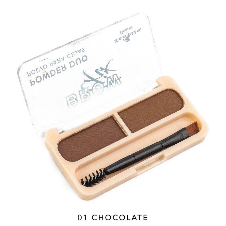 ITALIA POLVO PARA CEJAS CHOCOLATE 01