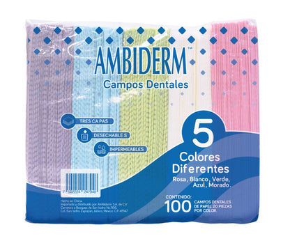 AMBIDERM CAMPO DE TRABAJO PAQ 20PZS