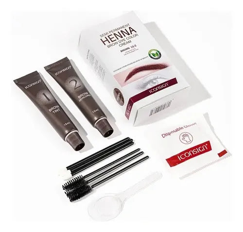HAIRSTAR TINTE PARA PESTAÑAS CASTAÑO OSCURO SEMIPERMANTE 15ML