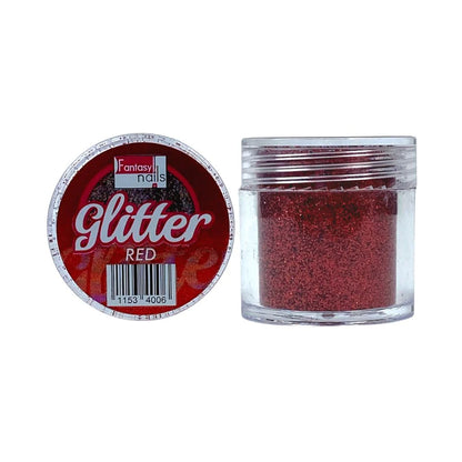 FANTASY NAILS GLITTER #34 ROJO