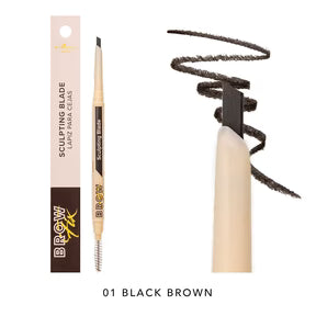 ITALIA SCULPTING BLADE LAPIZ PARA CEJAS BLACK BROWN