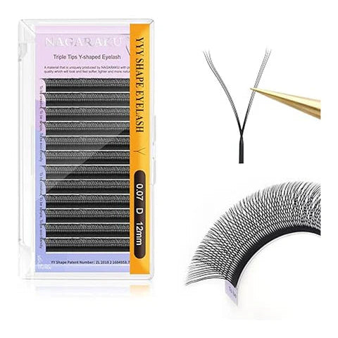 HAIRSTAR PESTAÑA NAGARAKU TRIPLE TIPS 0.07 D MIX 8-15