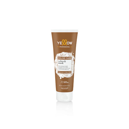 YELLOW COLOR CARE REFRESH MASK .32 COOL BROWN 250ML