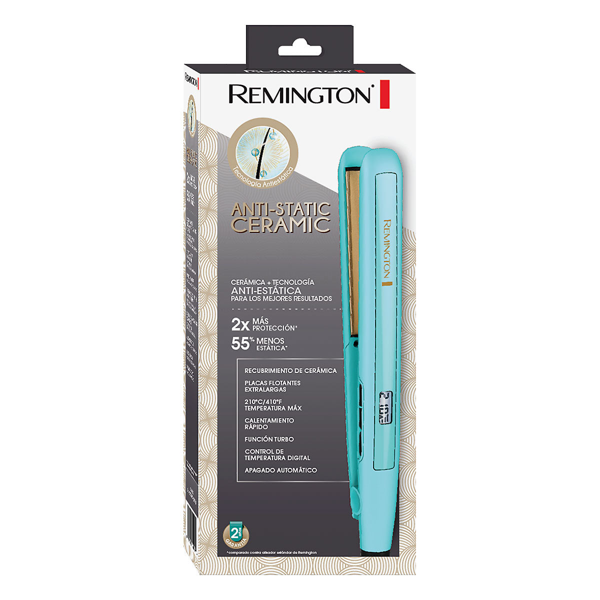 SPECTRUM REMINGTON TIFFFANY ALISADO DE PLANCHA