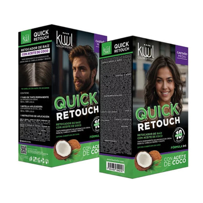 KUUL QUICK RETOUCH NEGRO NATURAL